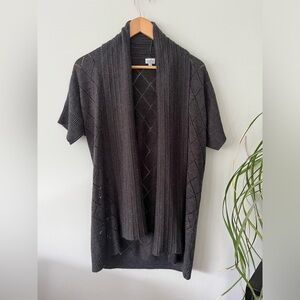 Suzy Shier short sleeve cardigan